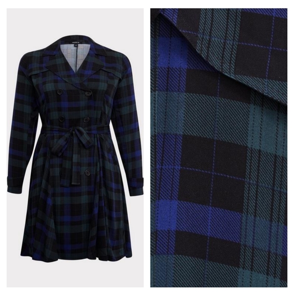 Torrid Trench Coat - Picture 3 of 9